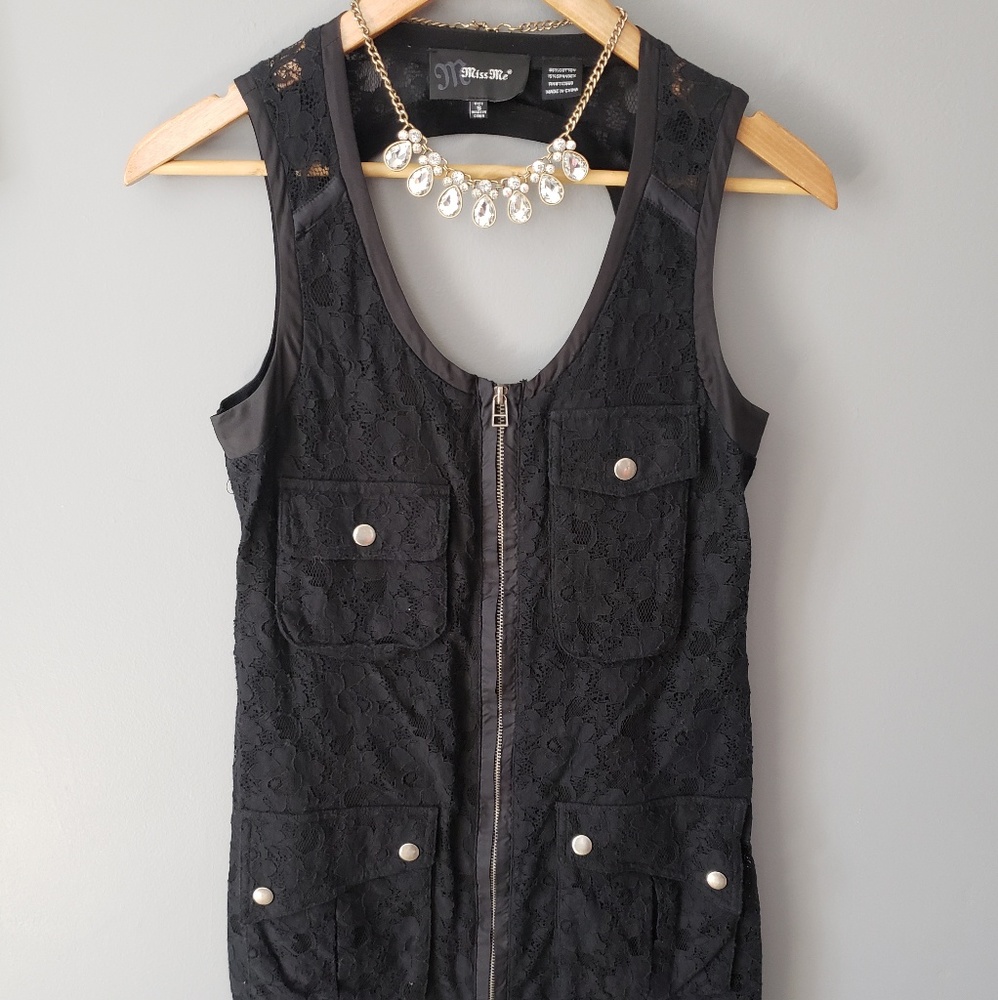 Miss Me Black lace dress